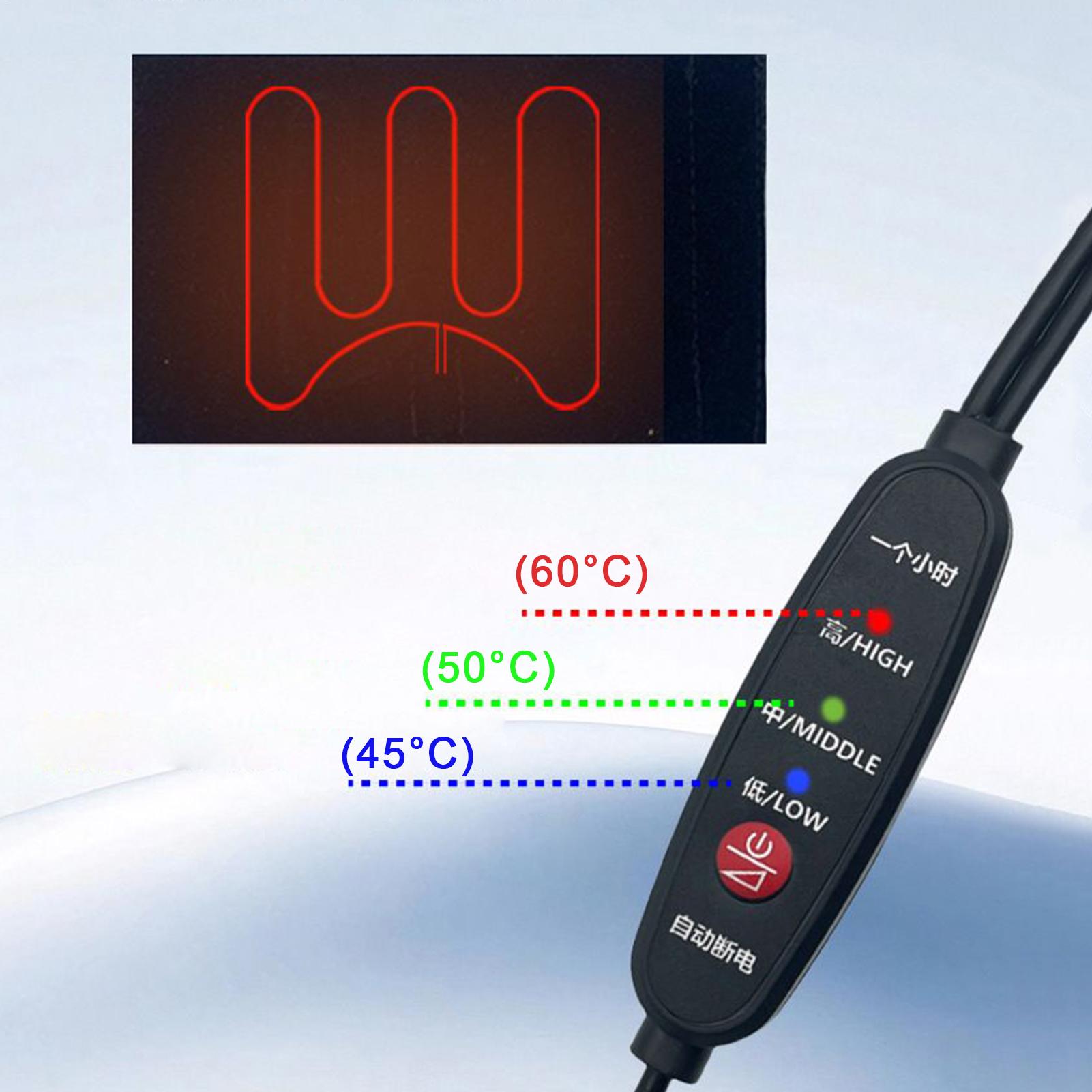 Cycling Gear Temperature - Impugnatura per manubrio riscaldata Manopole per