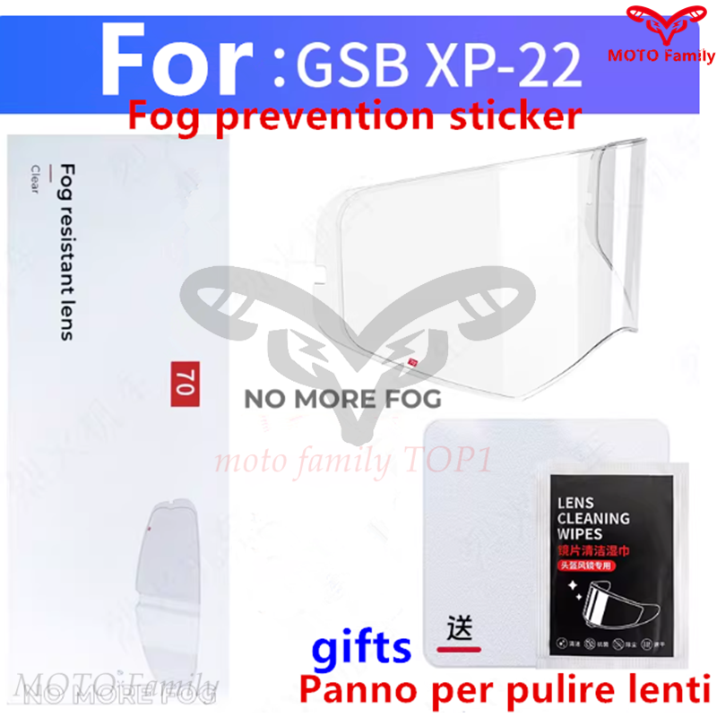 Cycling Gear And Equipment - GSB XP-22 Adesivo antiappannamento per lenti