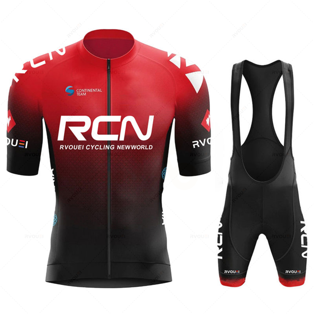 Cycling Gear Logo - Rvouei Set di maglie da ciclismo