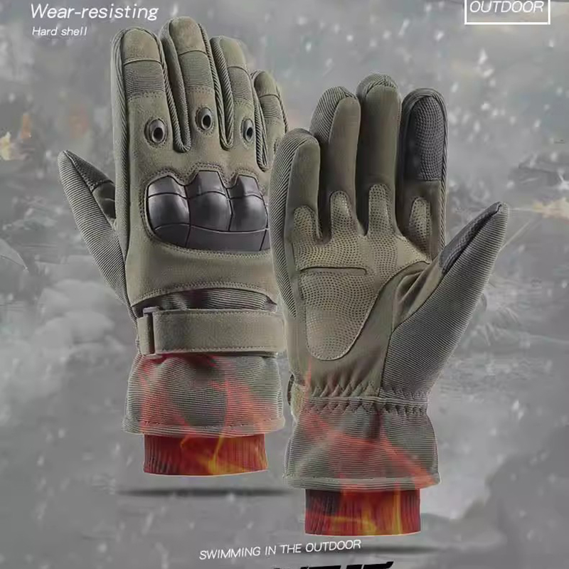 Cycling Gear In Winter - Guanti invernali da uomo da uomo