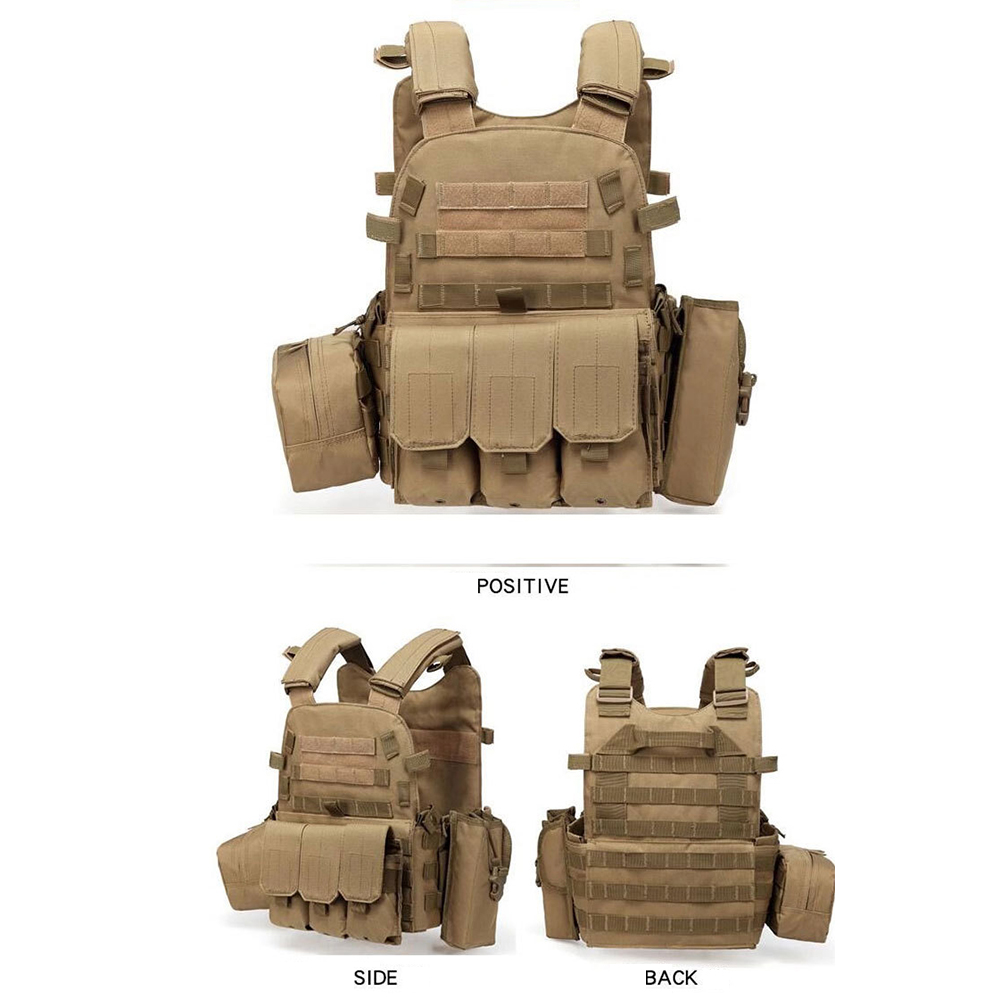 Cycling Gear And Equipment - Gilet portapiatti mimetico Gilet multifunzionale Molle