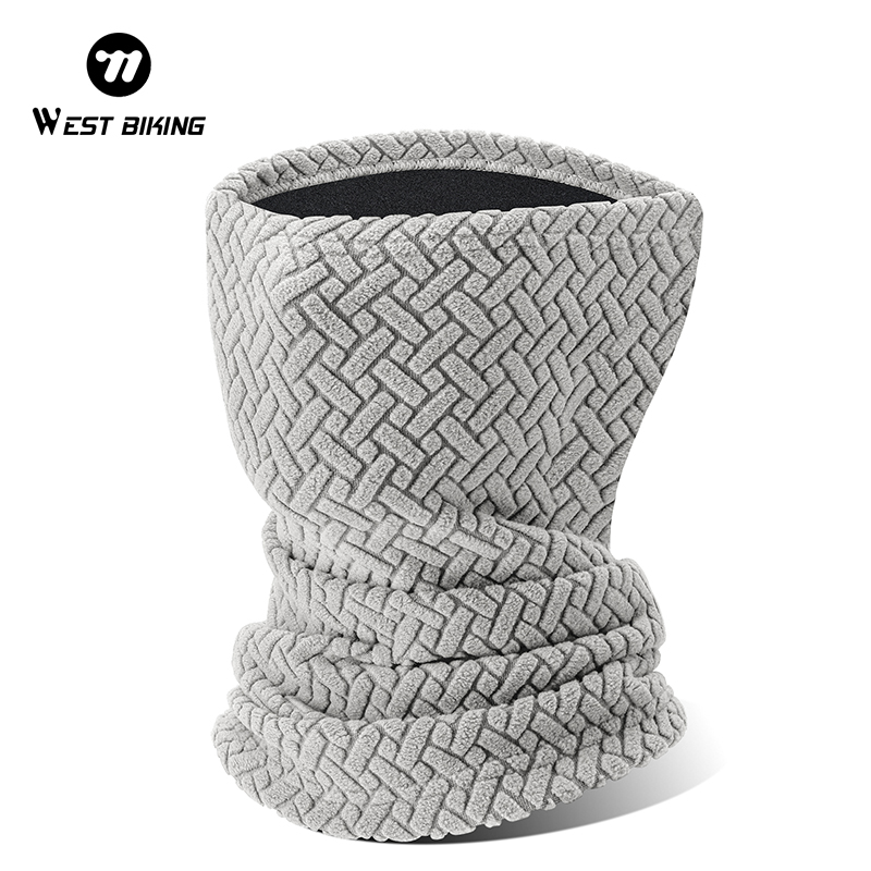 Cycling Gear In Winter - WEST BIKING Winter Cycling sciarpa Jacquard