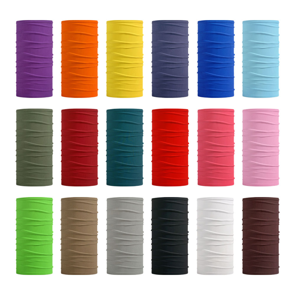 Cycling Gear Ladies - Bandane tinta unita senza cuciture uomo