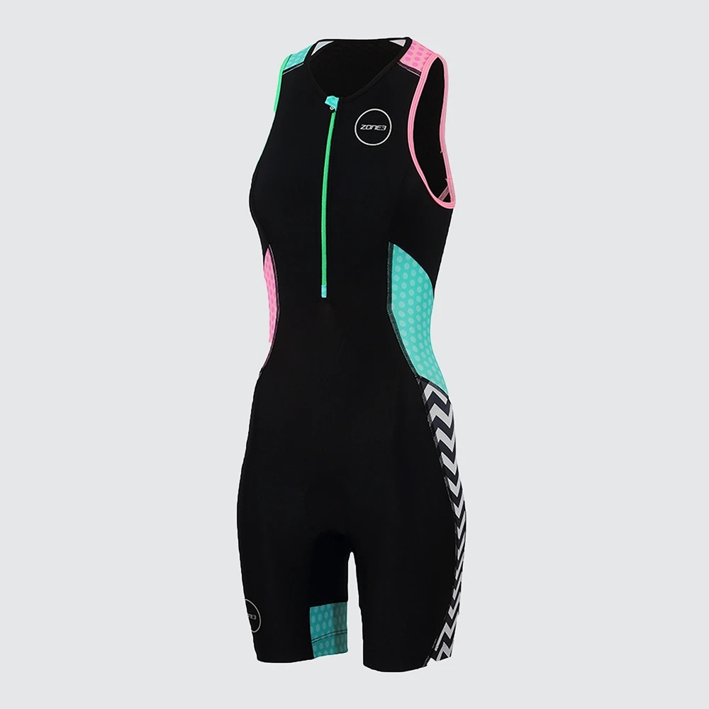 Cycling Gear Ladies - Triathlon collant senza maniche bicicleta da