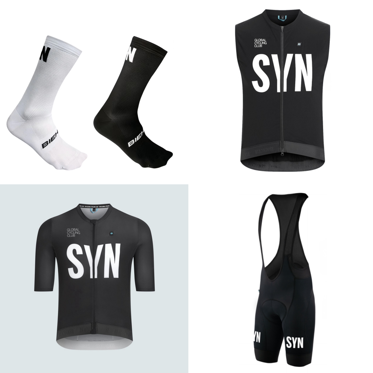 Padded Cycling Shorts - Completo da ciclismo estivo a maniche