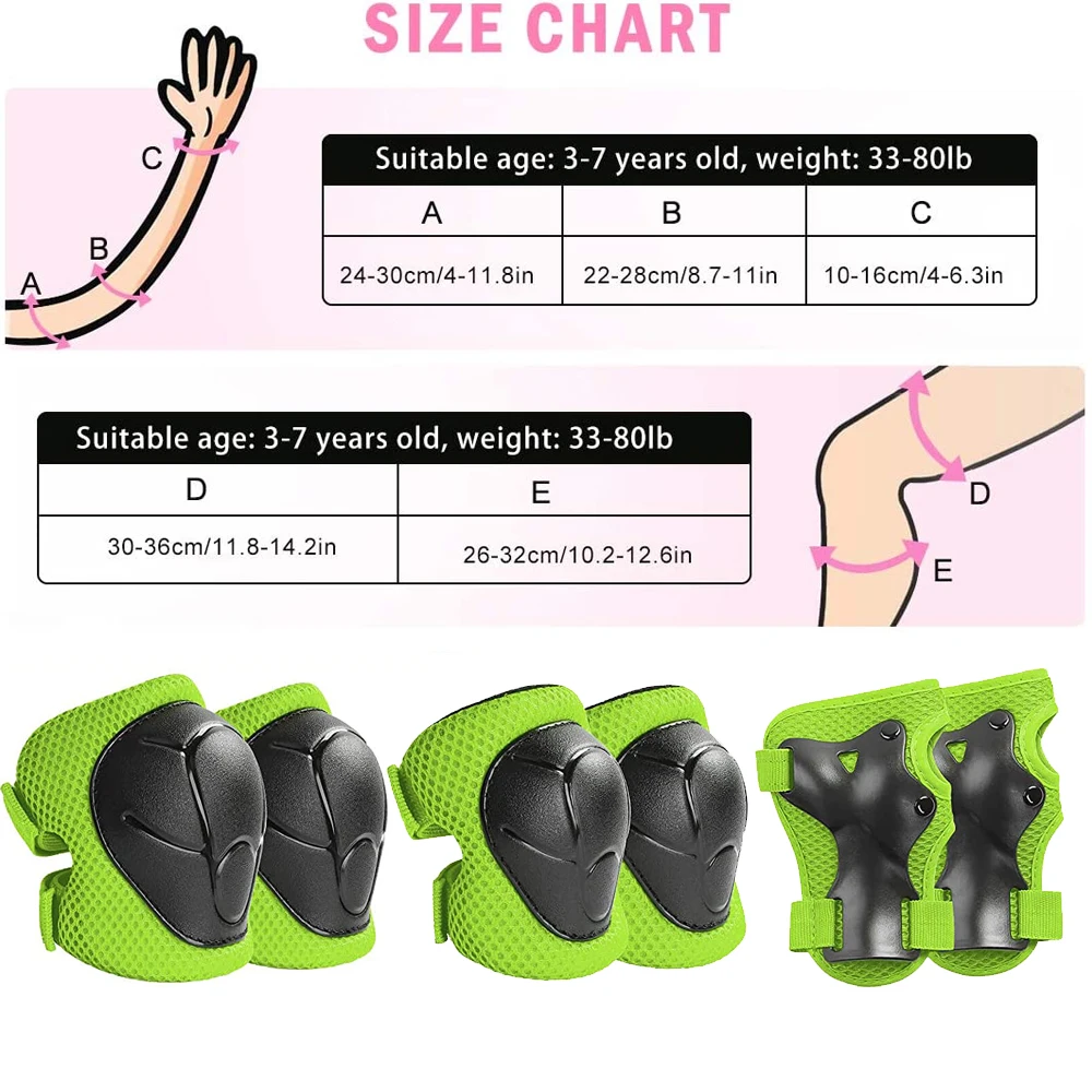 Ginocchiere e gomitiere per ba - Cycling Protective Gear Kids recensione e prezzo