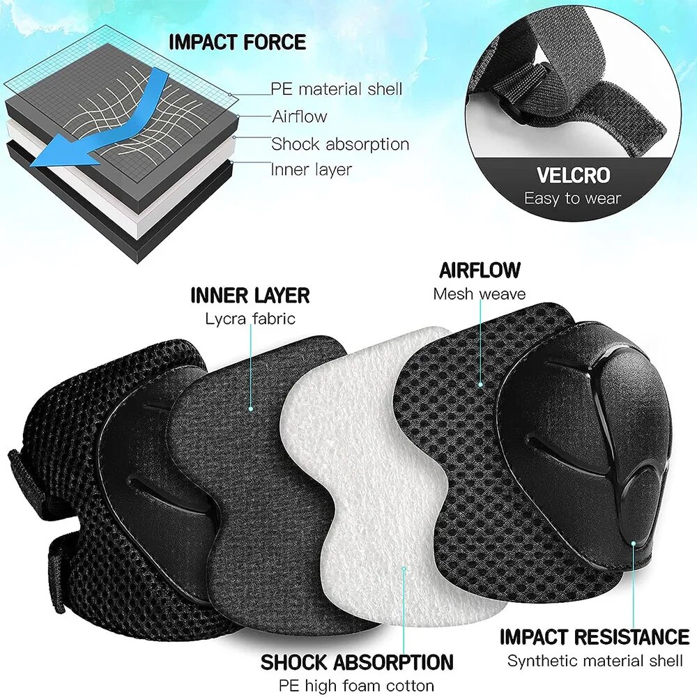 Ginocchiere e gomitiere per eq - Cycling Protective Gear Kids recensione e prezzo