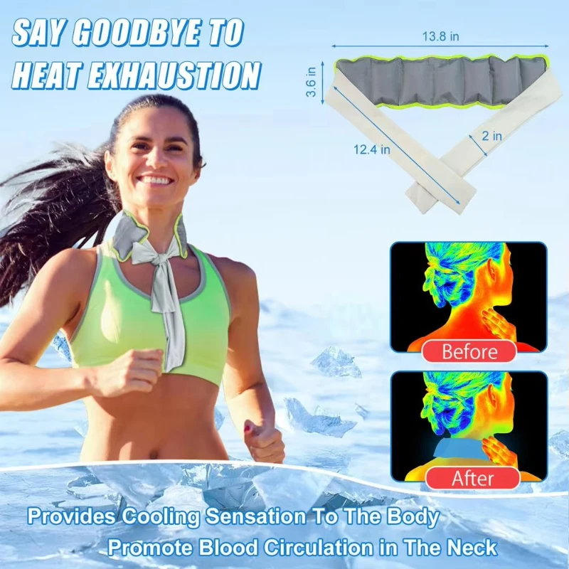 Sciarpa Refrigerante per il Co - Cycling Heat Gear recensione e prezzo