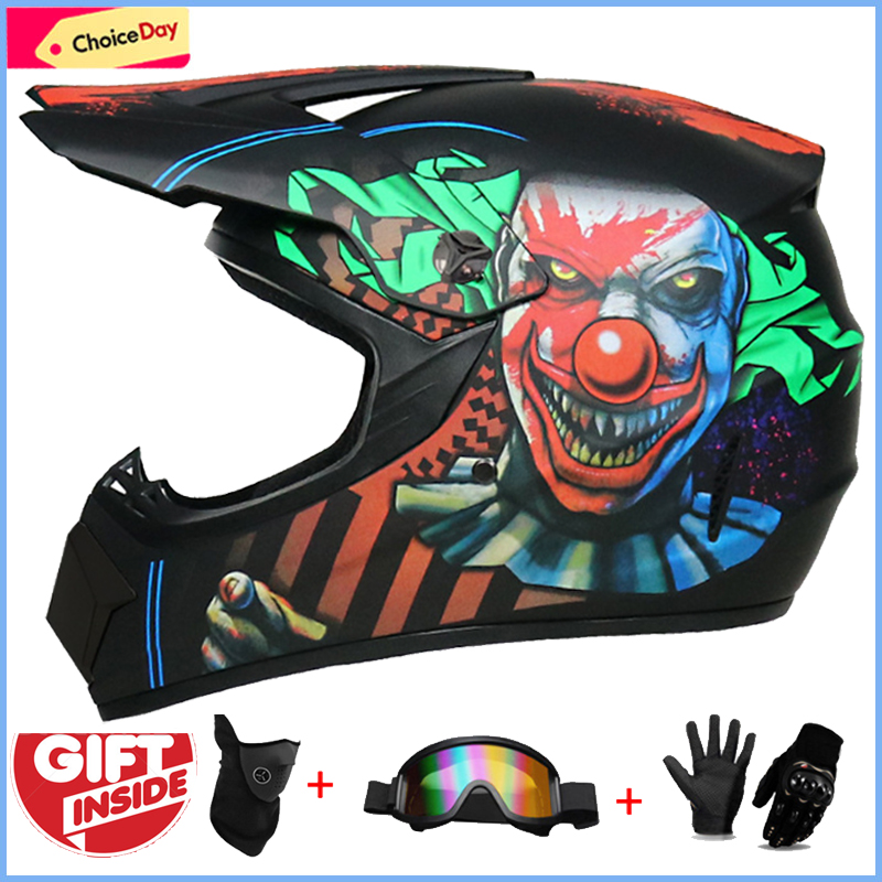 Set di 3 Caschi Integrali per  - Cycling Protective Gear Kids recensione e prezzo
