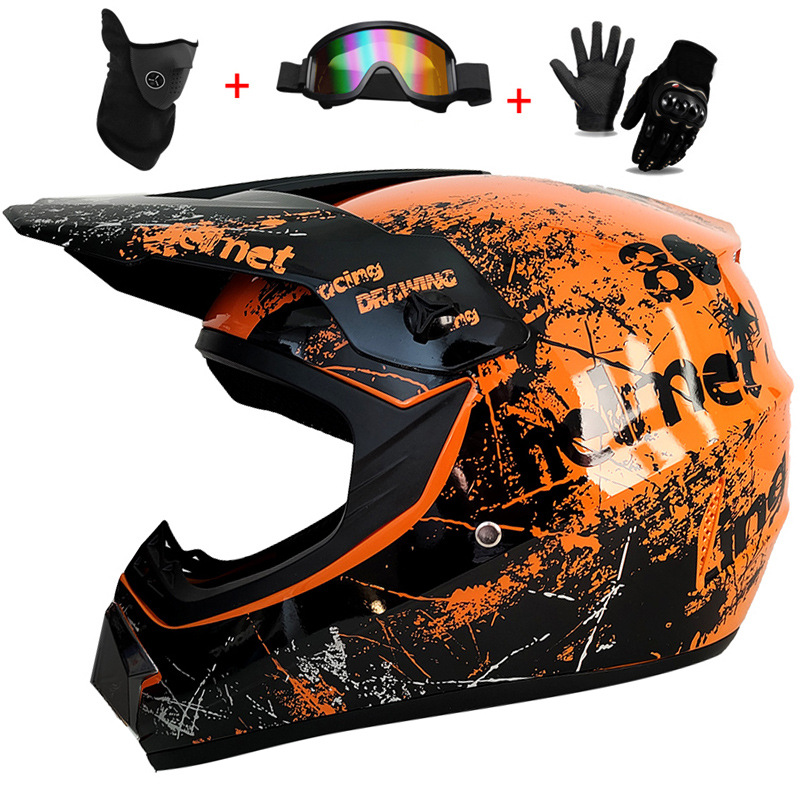Set di 3 Caschi Integrali per  - Cycling Protective Gear Kids recensione e prezzo