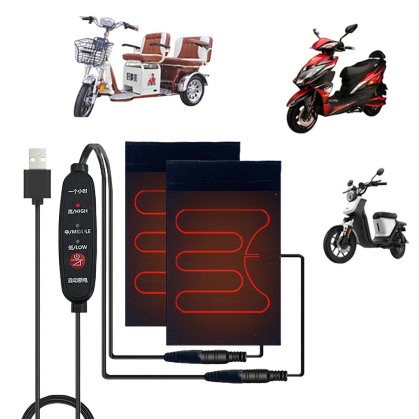 Copri Manubrio Riscaldato USB  - Cycling Heat Gear recensione e prezzo