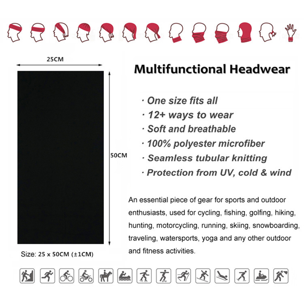 Bandane tinta unita senza cuci - Cycling Gear Ladies recensione e prezzo